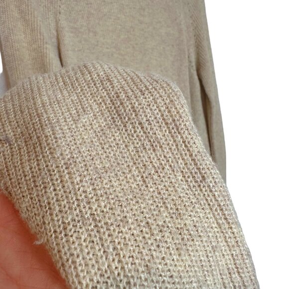 Anthropologie Cream Crew Neck Sweater - Picture 16 of 16